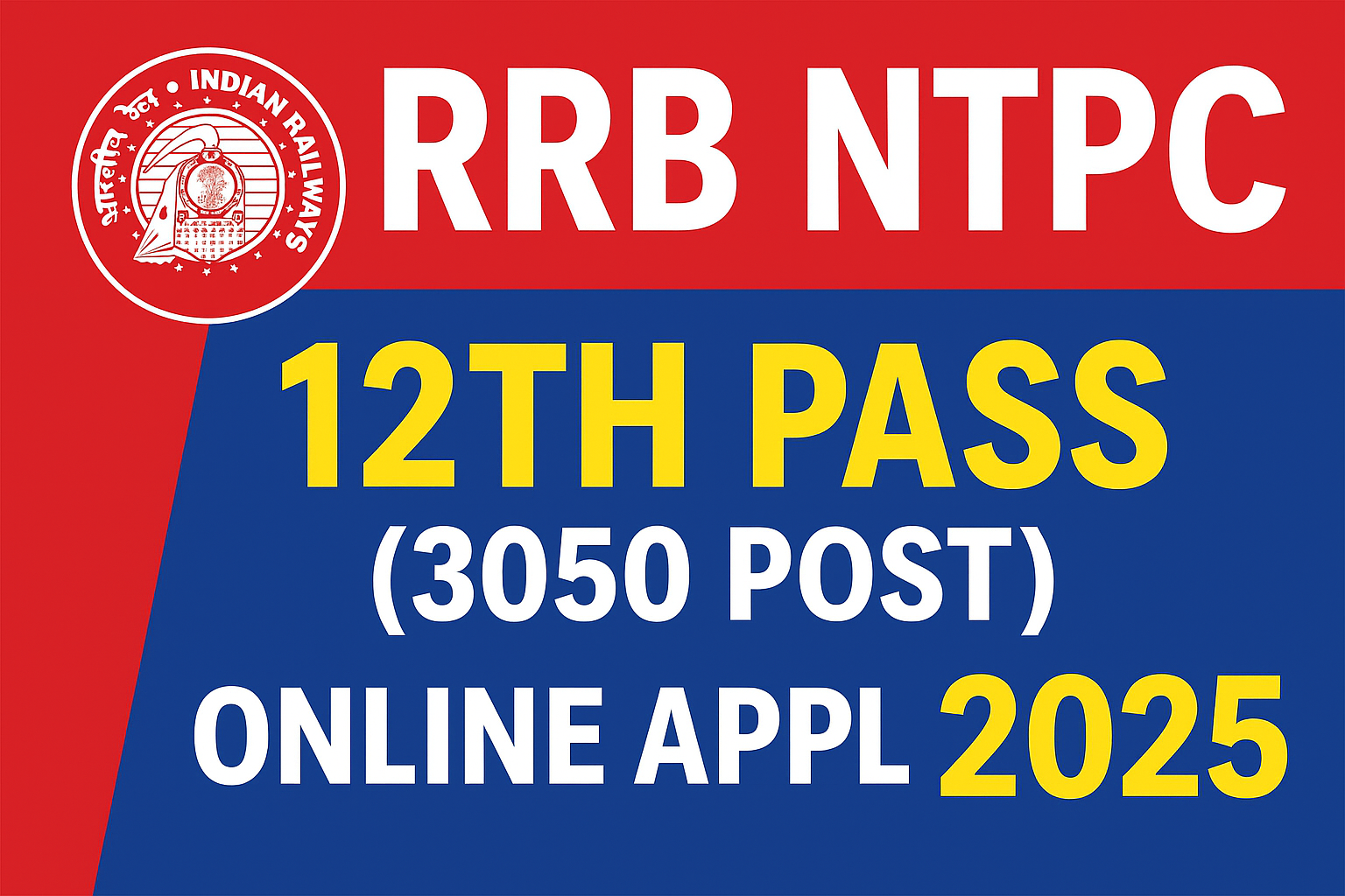 Read more about the article RRB NTPC 12th Pass (3050 Post) Online Apply