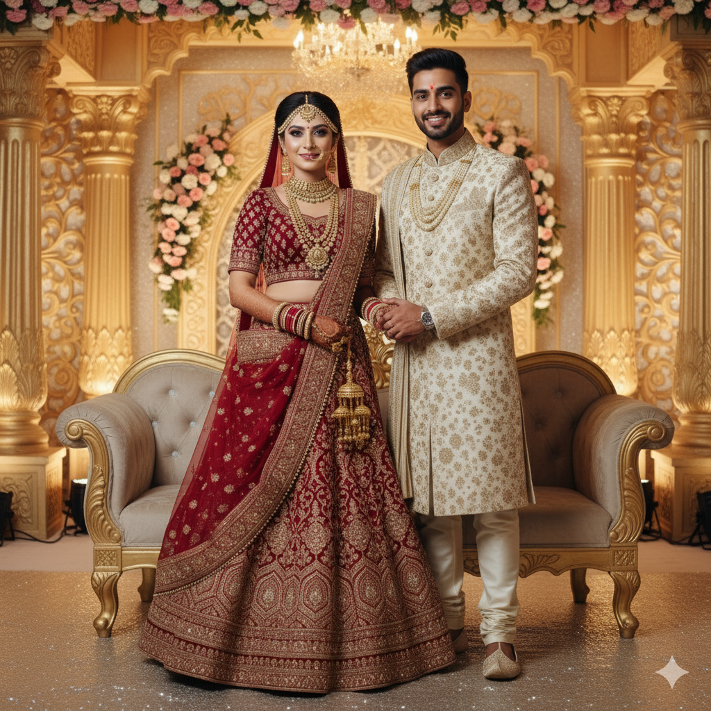 Luxury Wedding Stage – Floral Decor