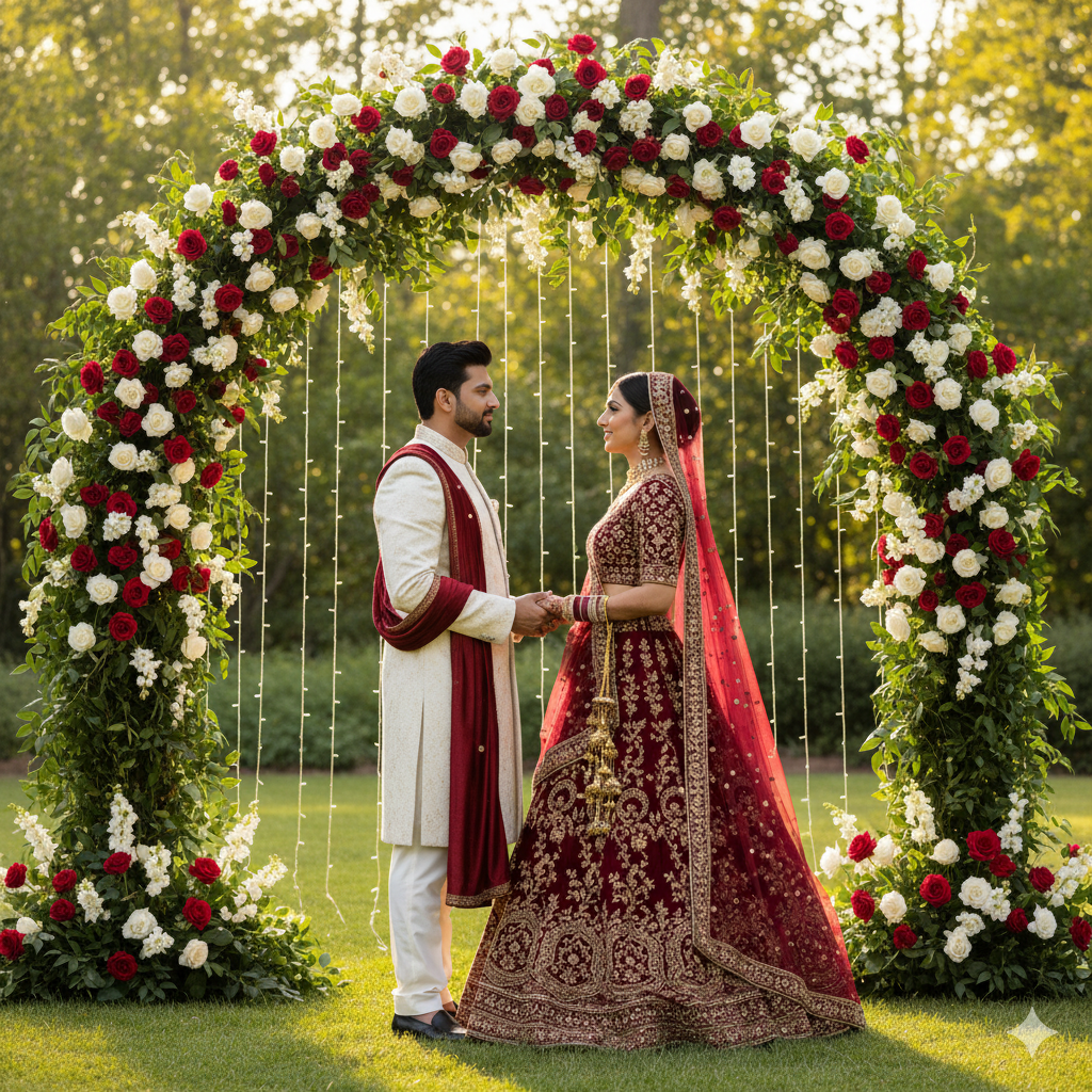 Outdoor Garden – Daylight Wedding Shoot